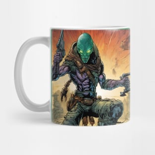 Alien Action Star Mug